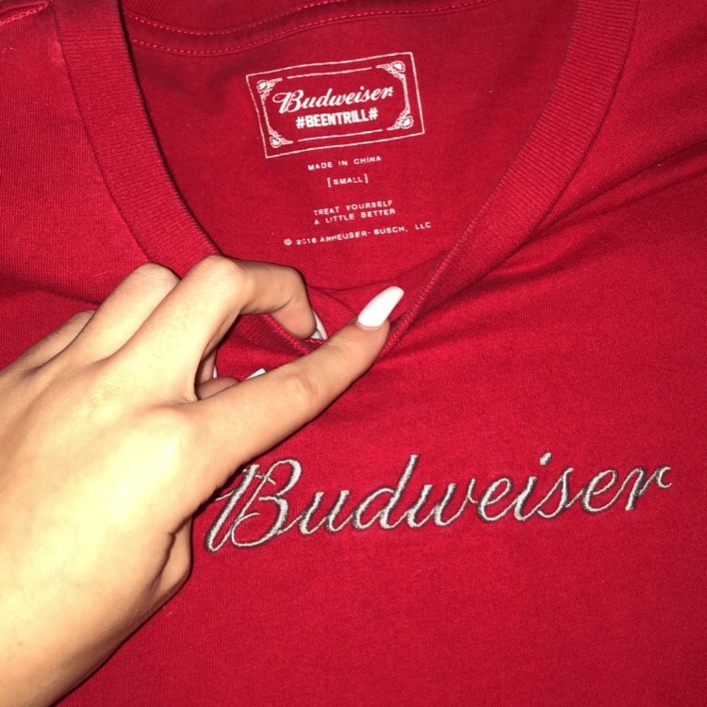 Red Budweiser Shirt